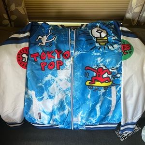 K Haring Tokyo Pop Members Only Jacket NWT